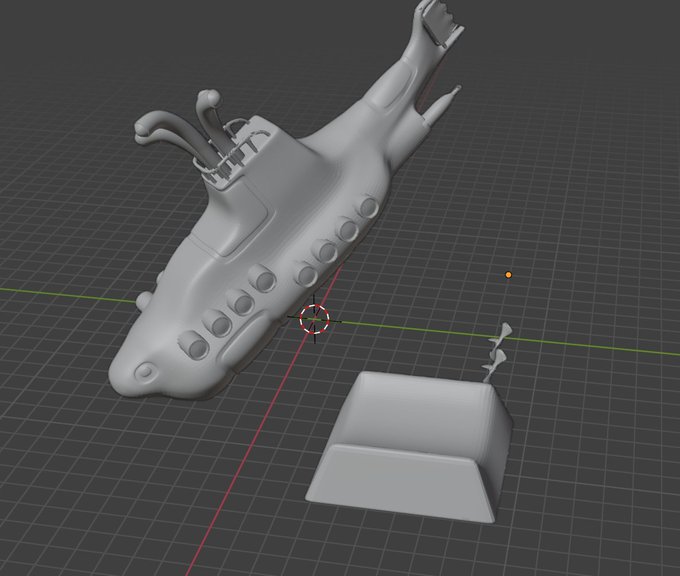 Yellow Submarine + stand — miniatura 6