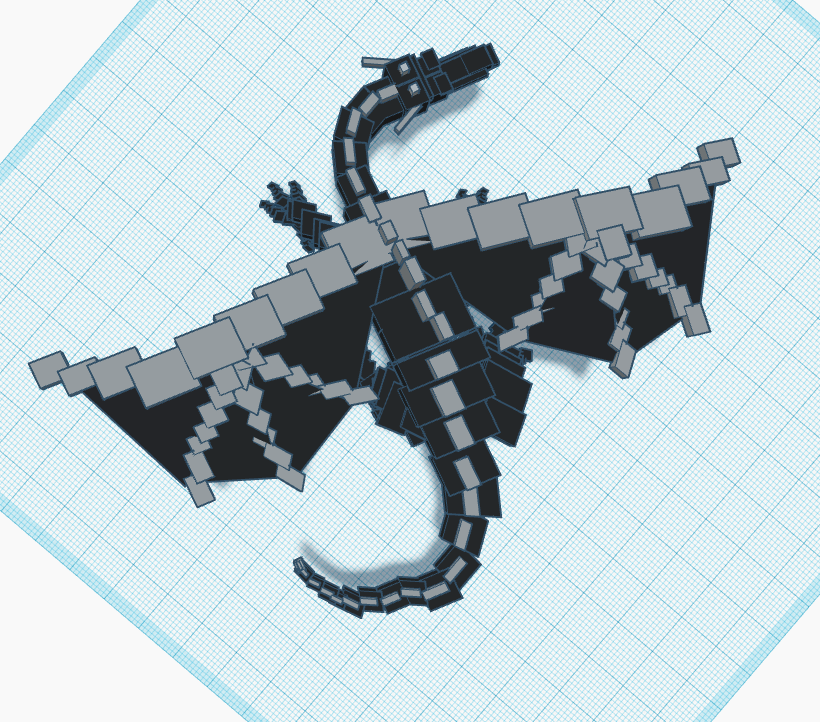 Miniatura 3 do modelo 3D Ender Dragon