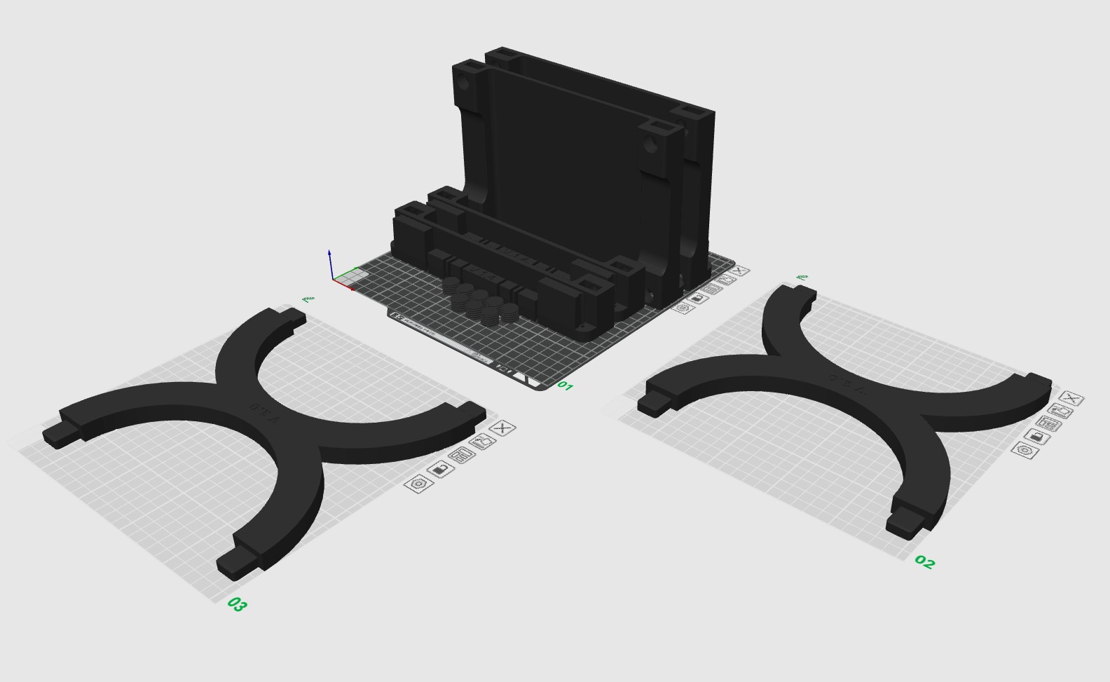 Short AMS stackable stand for new AMS (Dec.23)