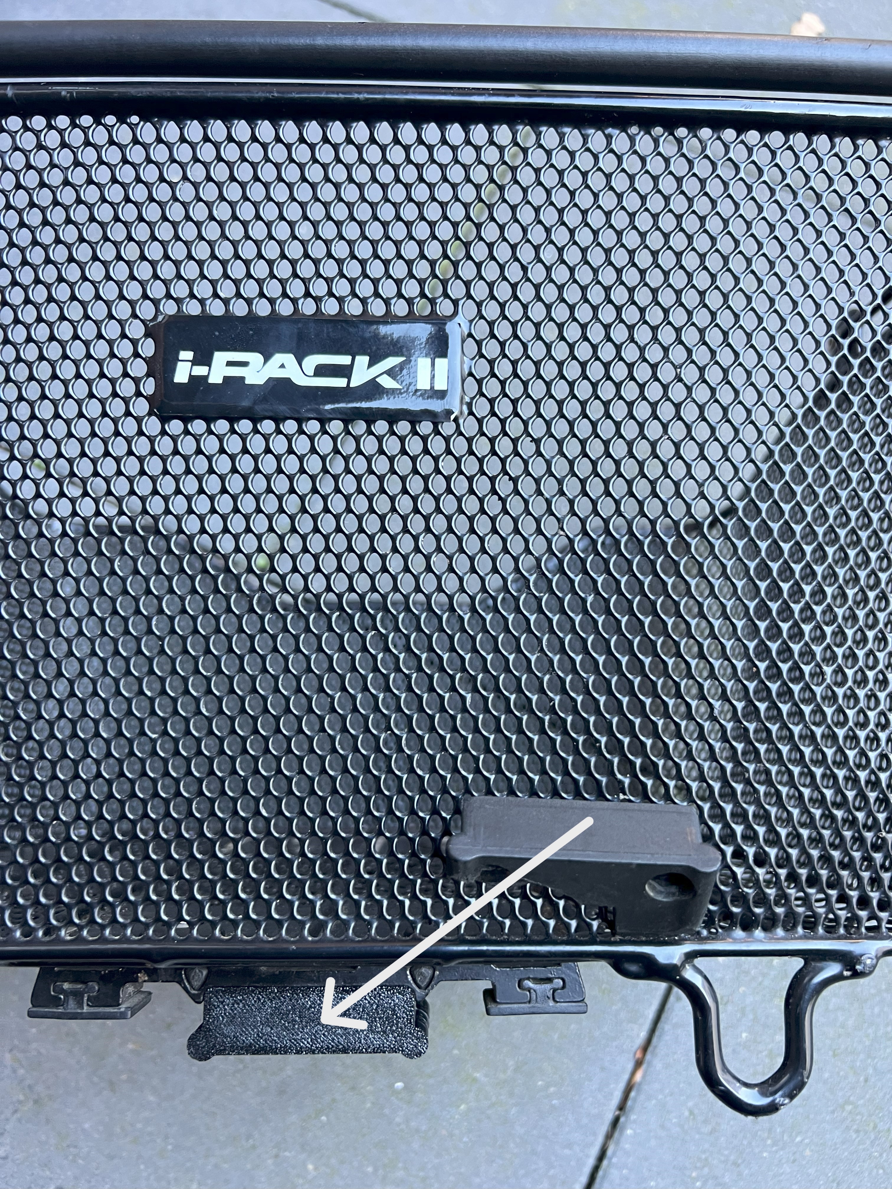 i-Rack2 Fahrradkorbhalter/Führung