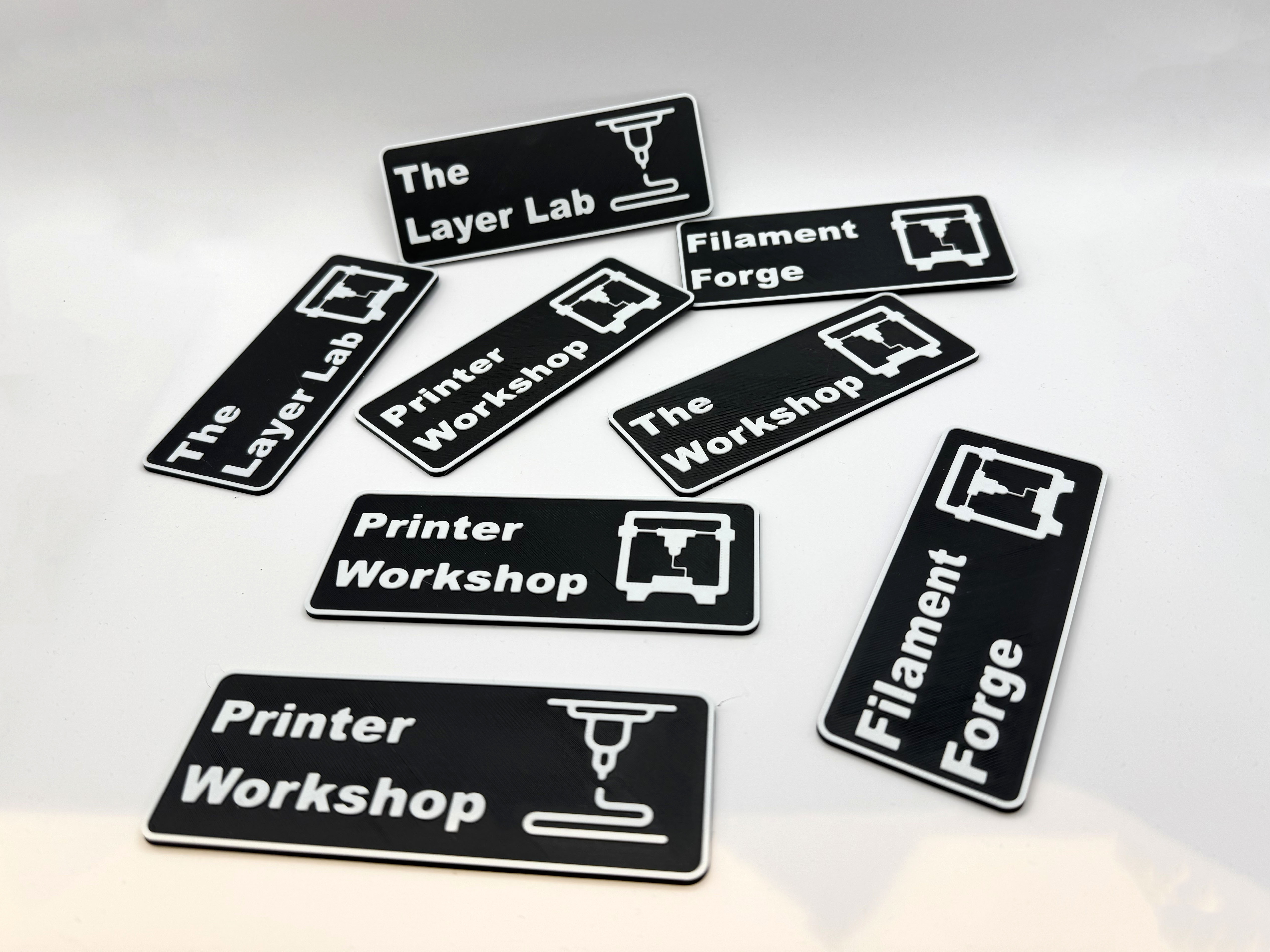 Makerspace/Workshop Signs