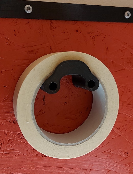 Tape holder for wall mount