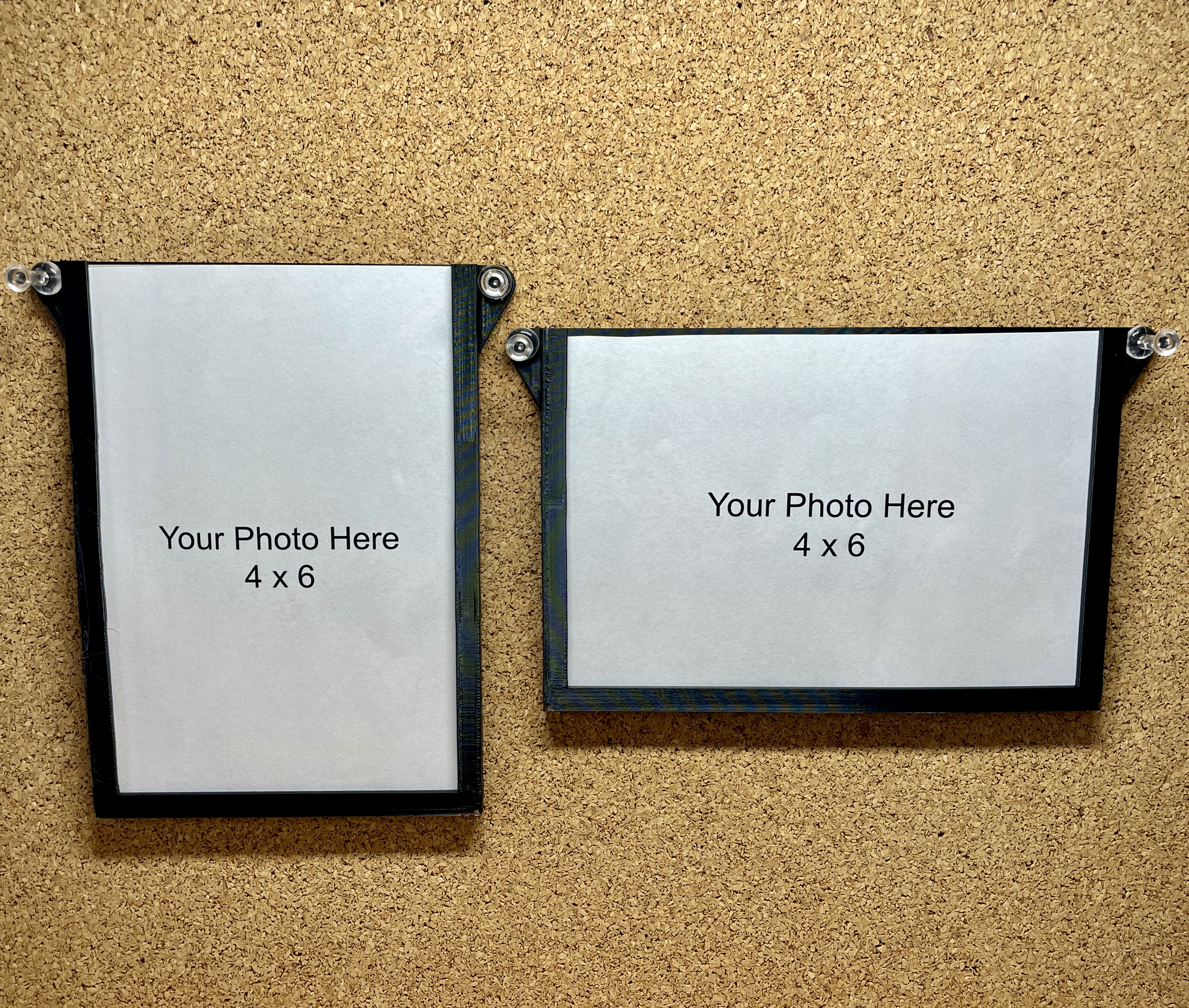 Cork Board Picture Frame