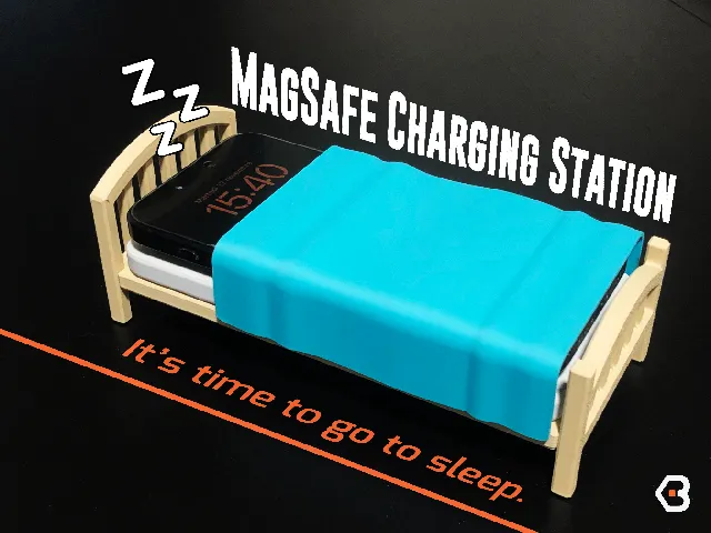 MagSafe Charging Station – Put Your Phone to Sleep in Style!