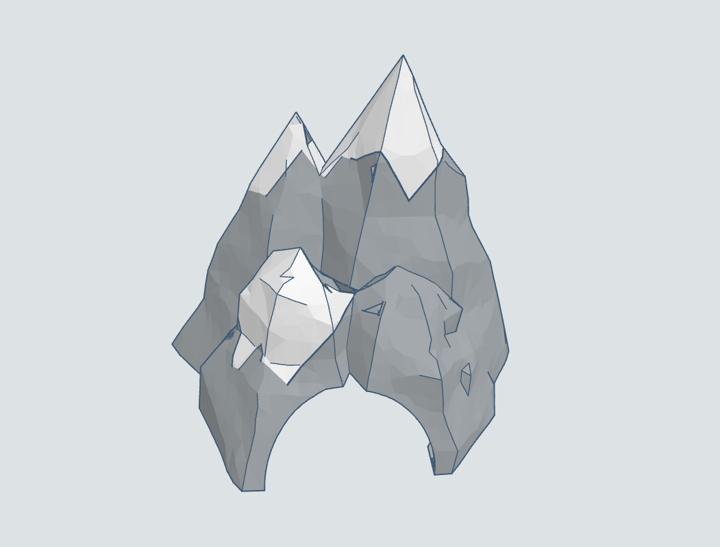 Hollow cave