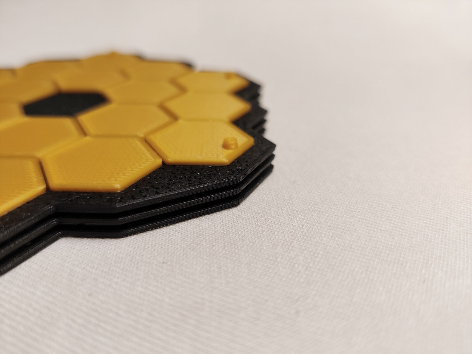 Miniatura 3 do modelo 3D Stackable James Webb Space Telescope Coaster