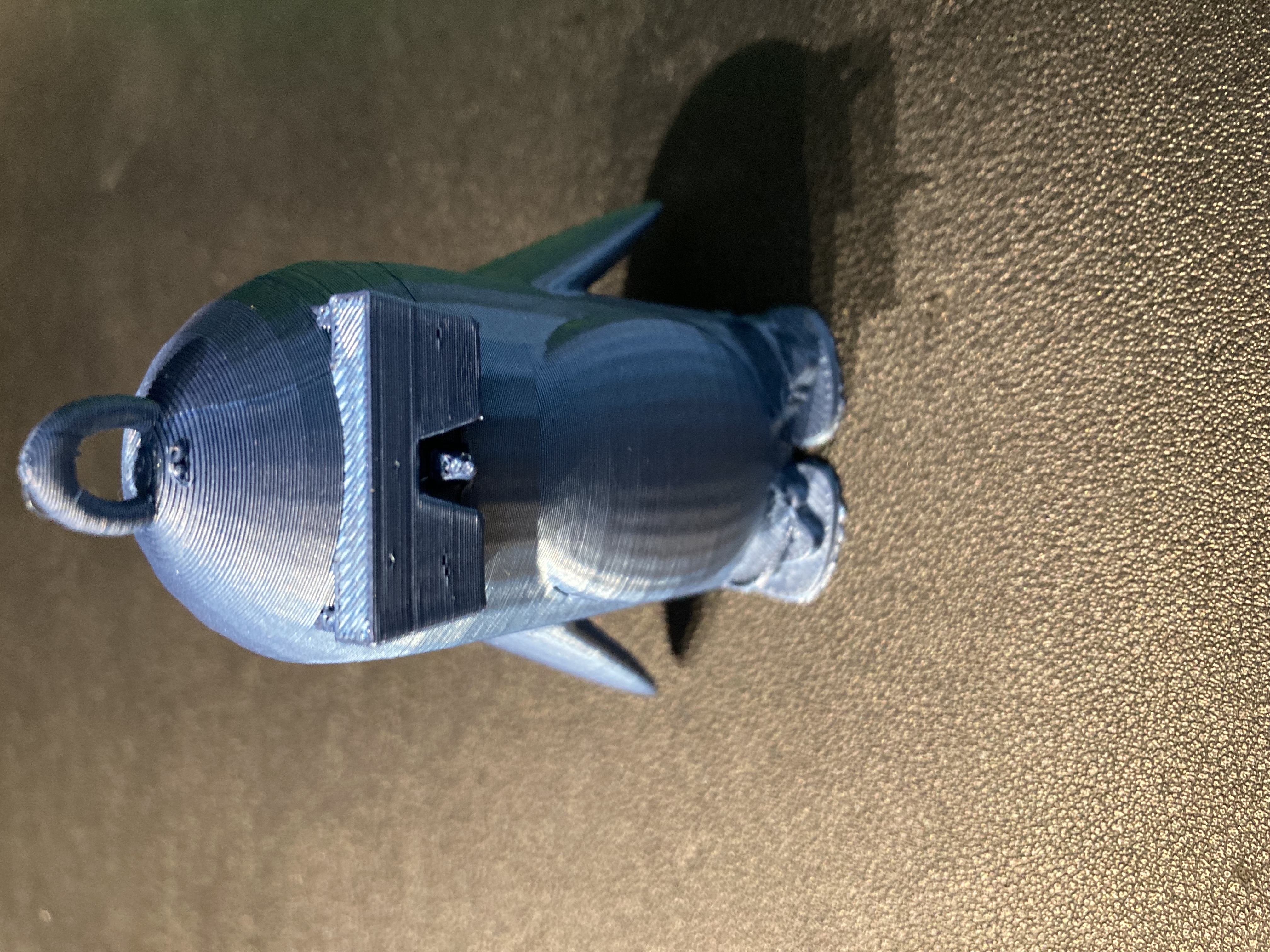 Paradise Penguin key chain