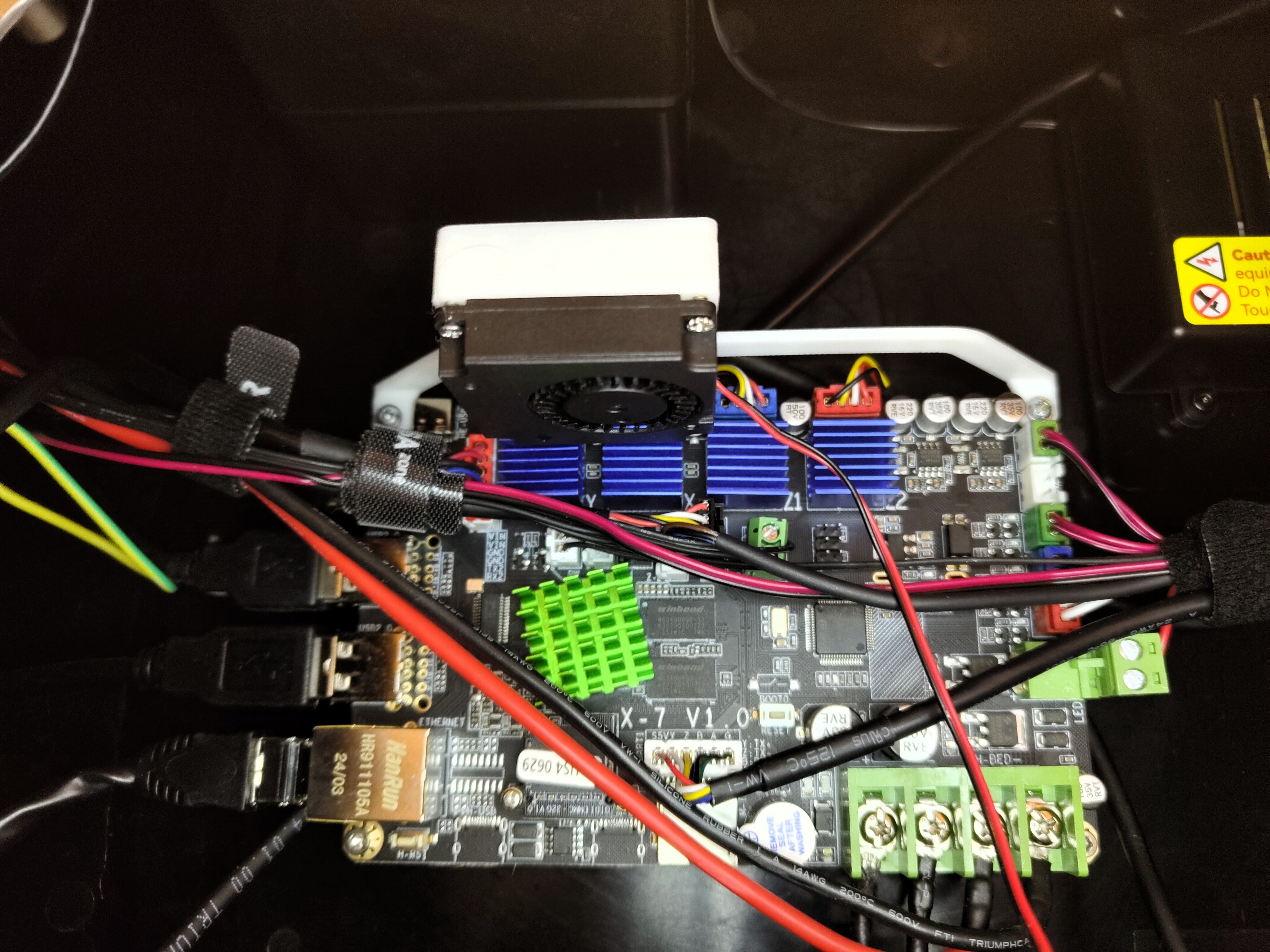Qidi Plus4 Stepper Driver cooling Fan