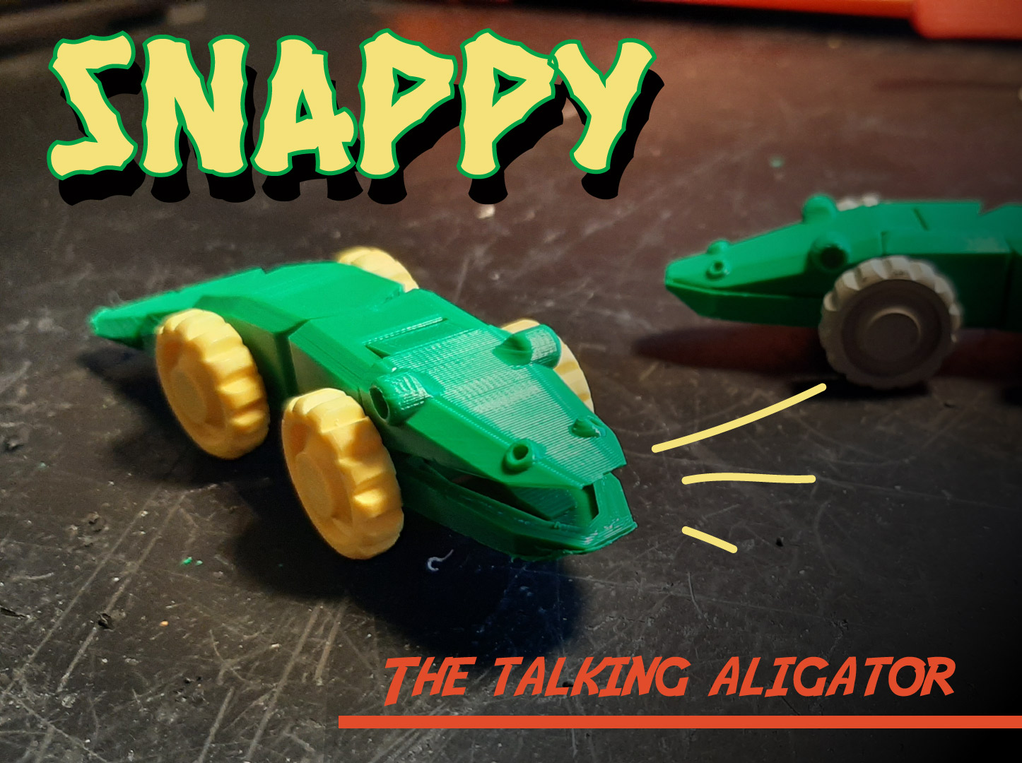 Snappy - The talking aligator