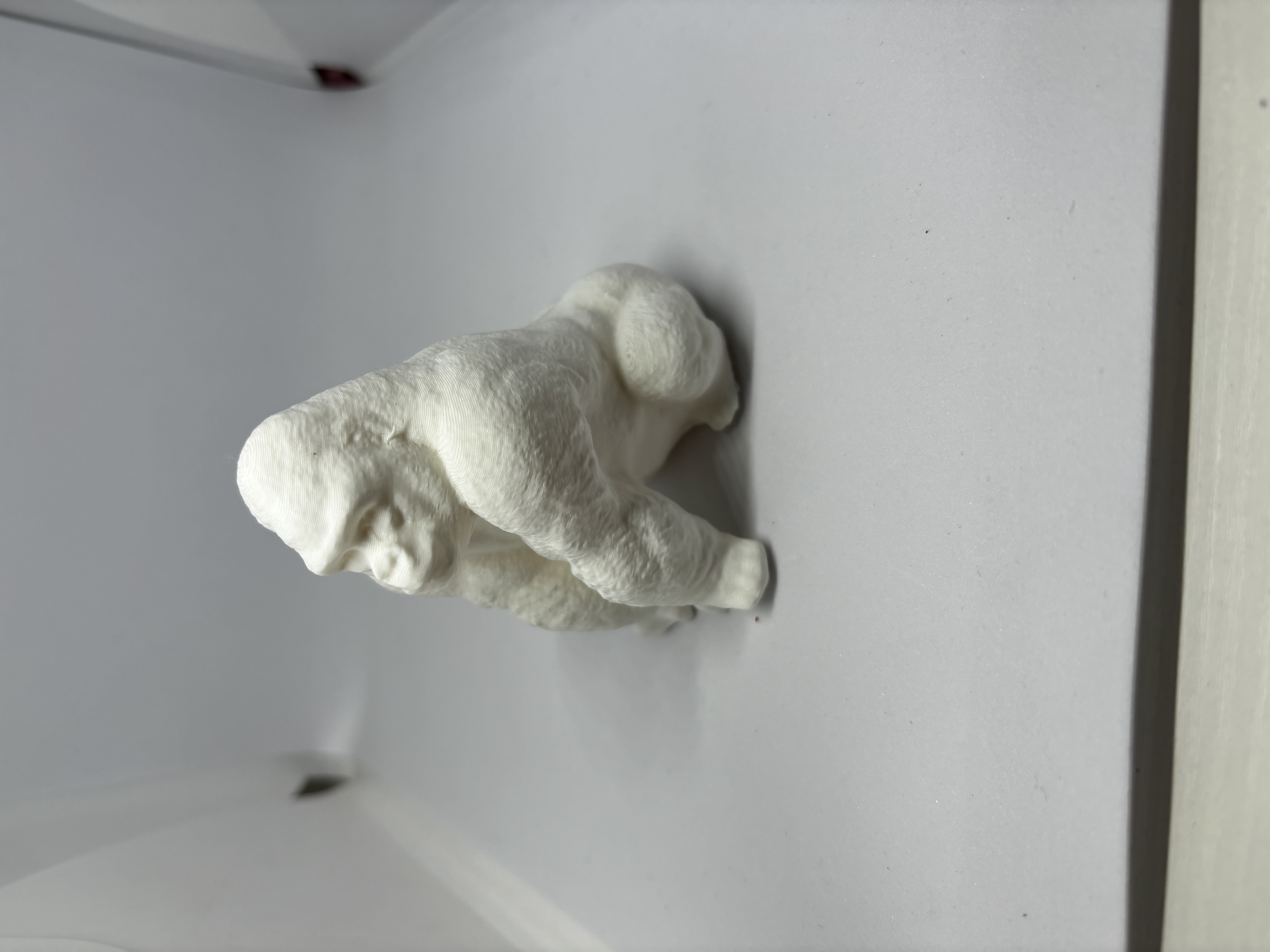 Miniatura 2 do modelo 3D Harambe sculpture