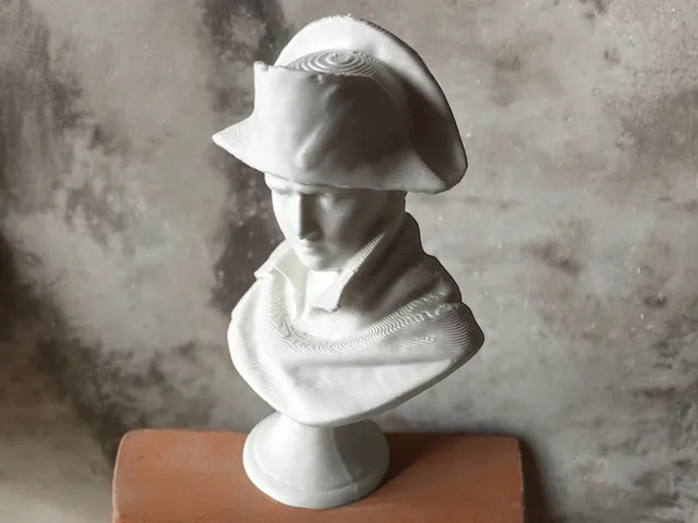 Napoleon bust 3d scan