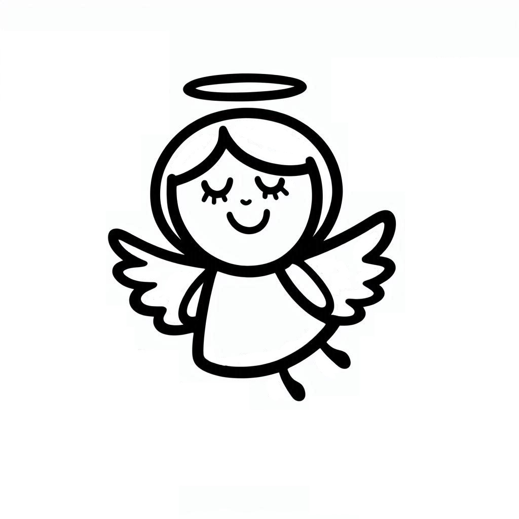 Angel keychain