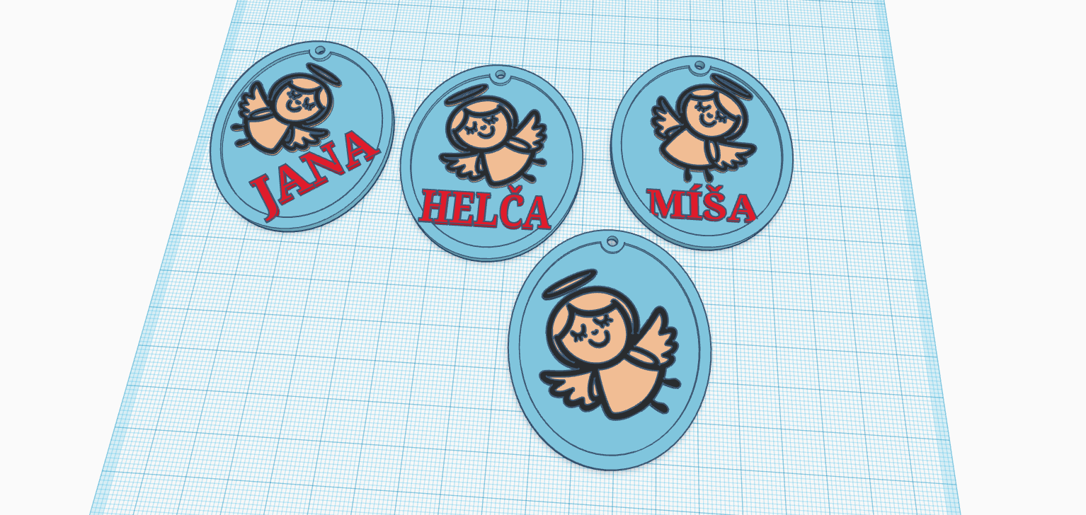 Angel keychain — thumbnail 2