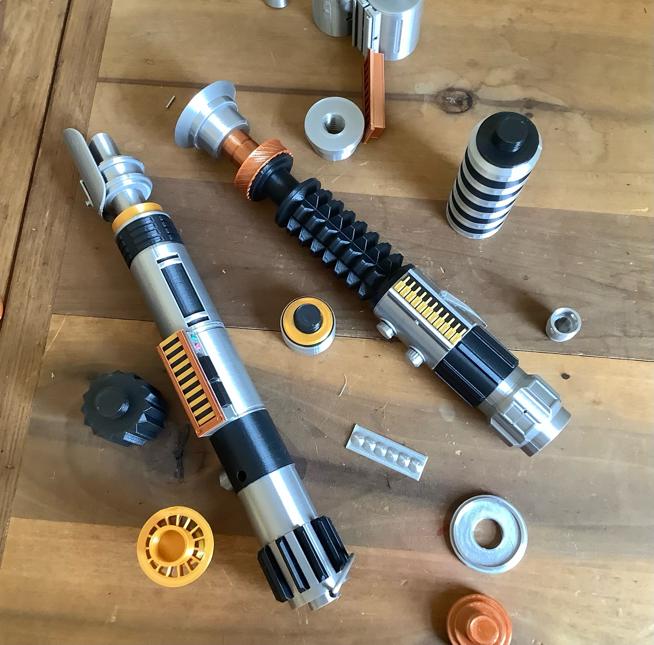 Build Your Own custom Lightsaber, customizable Modular Lightsaber Parts ...