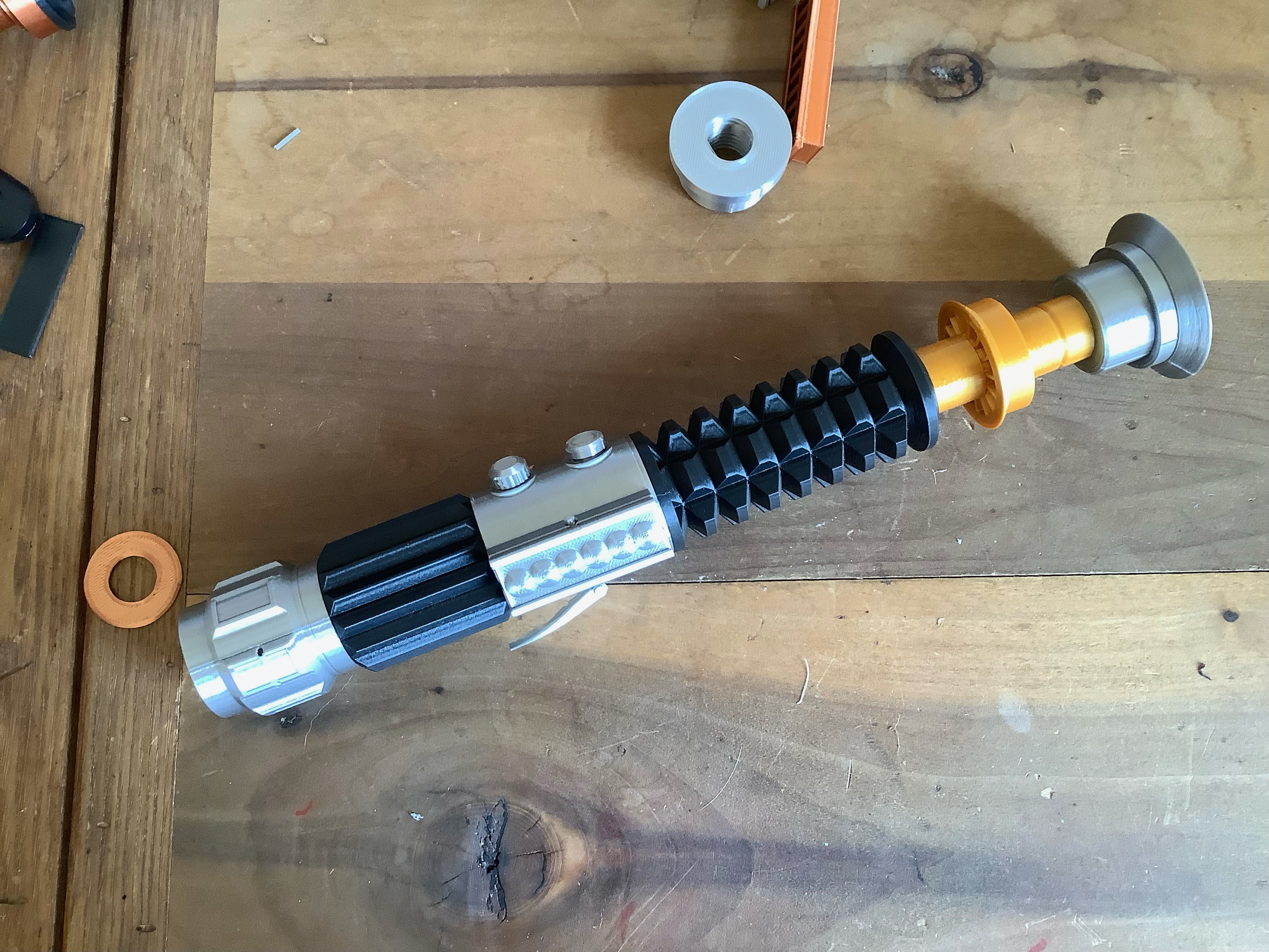 Build Your Own custom Lightsaber, customizable Modular Lightsaber Parts ...