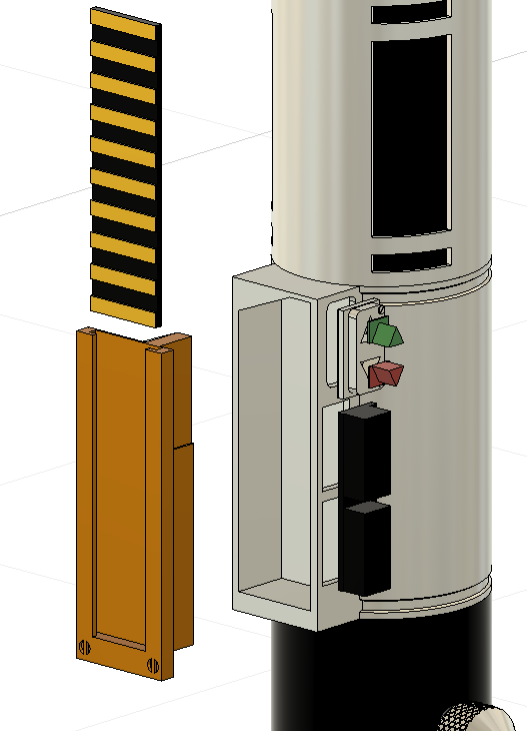 Thumbnail 18 of 3D model Build Your Own custom Lightsaber, customizable Modular Lightsaber Parts