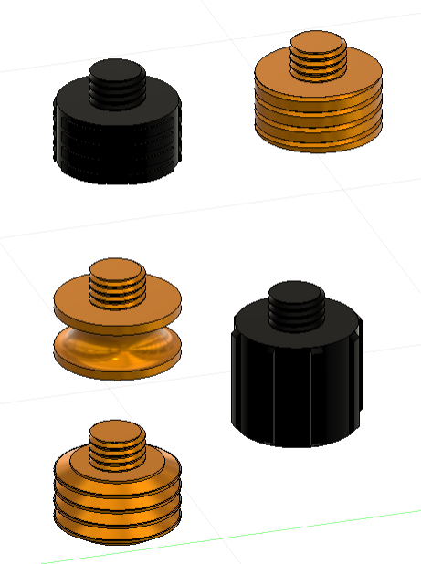 Thumbnail 16 of 3D model Build Your Own custom Lightsaber, customizable Modular Lightsaber Parts
