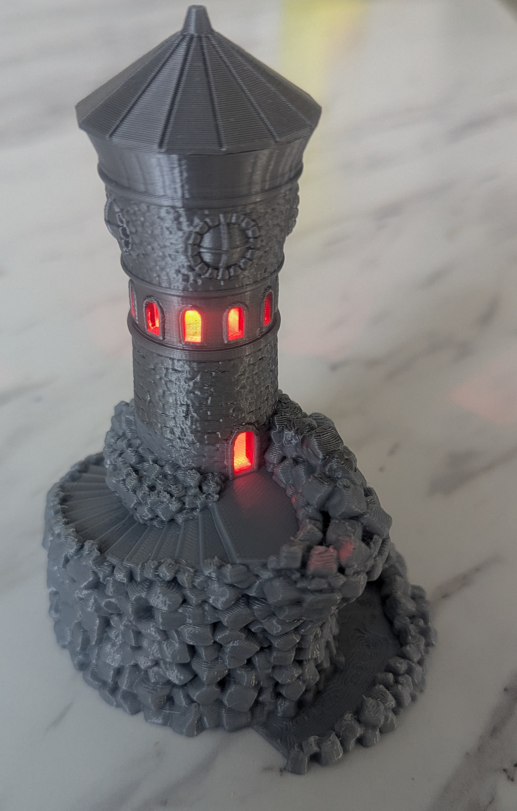 Forbidden Watchtower 3D model thumbnail