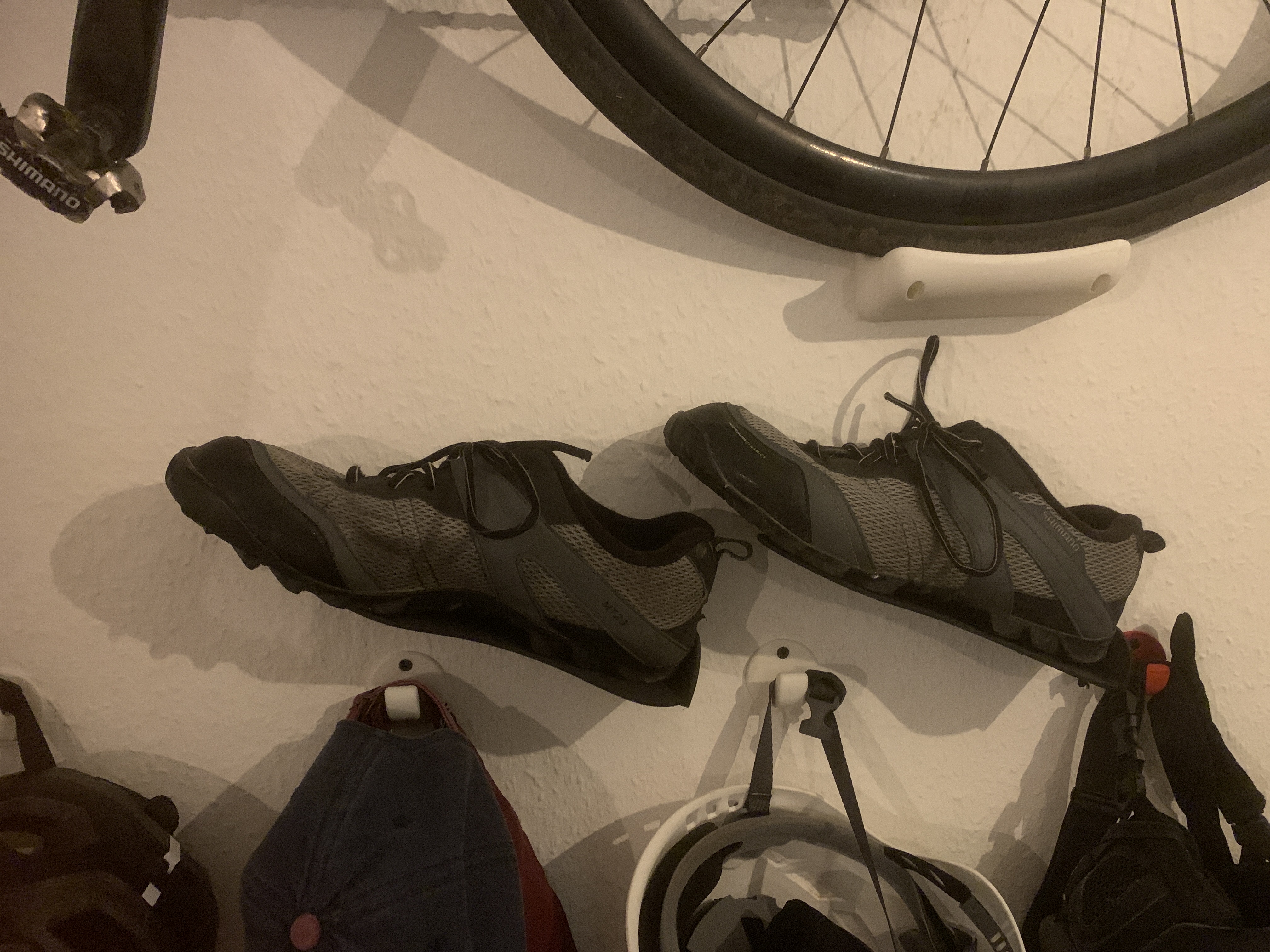 Biking shoe holder wall mount #OnePrintPart