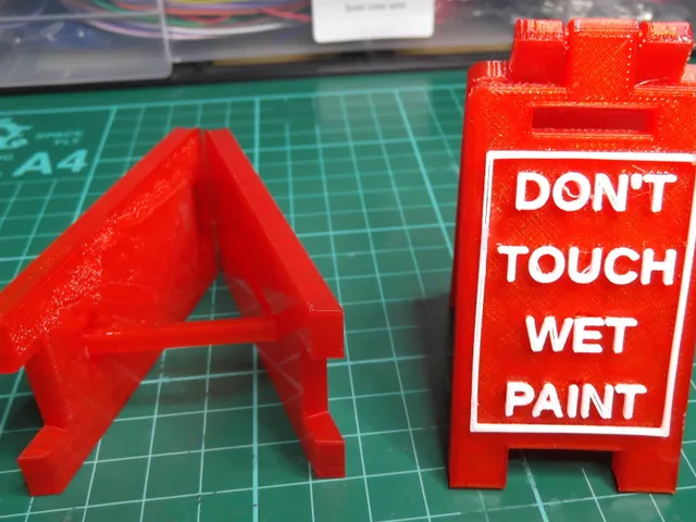 Parametric Floor Standing Signs