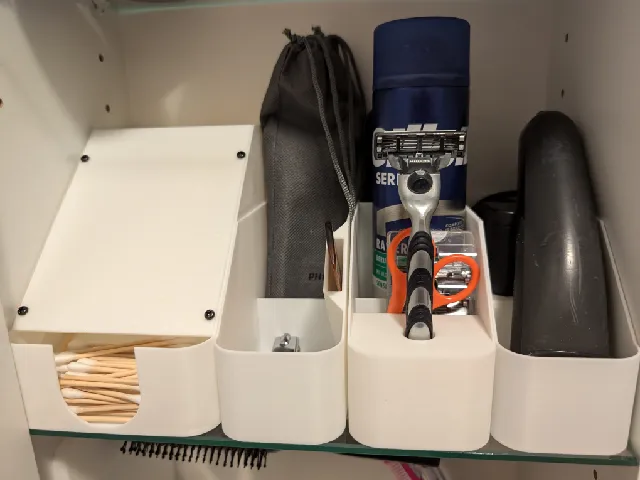 Bathroom Cabinet Bins