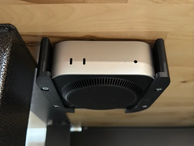 Mac Mini M4 Under Desk Mount