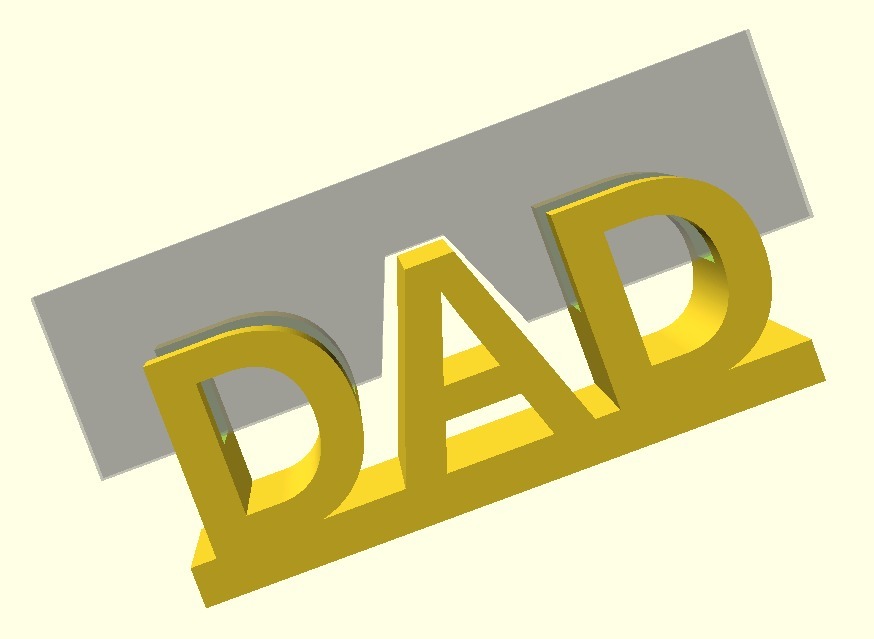 Dad Glasses Holder by sej7278 | Download free STL model | Printables.com