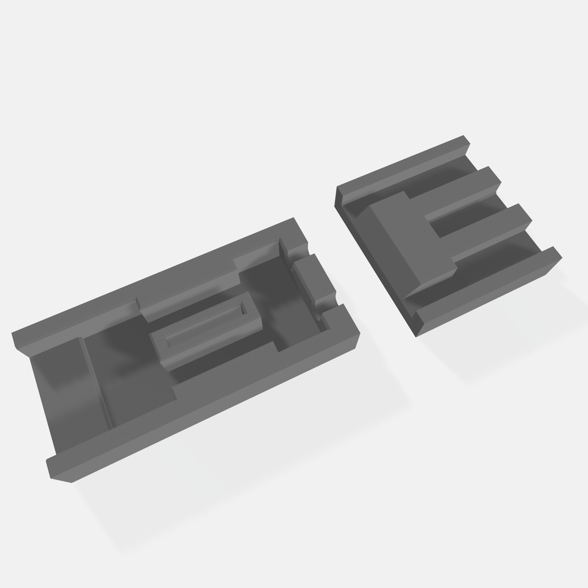 Conector tira led 8mm de dos pines