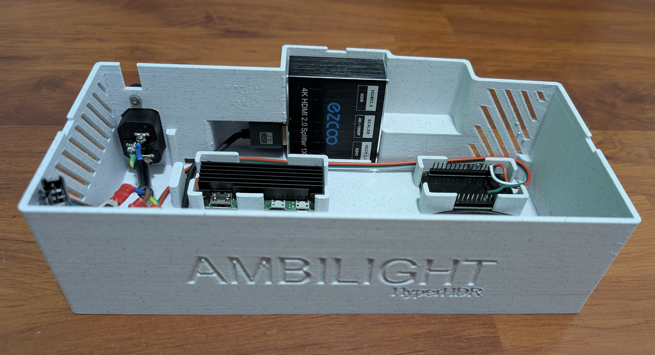Miniatura 3 do modelo 3D Ambilight case for HyperHDR/Hyperion