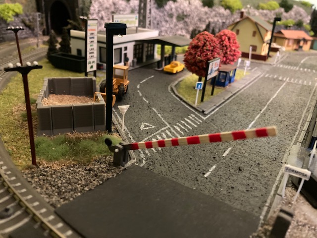 Železničná závora / Railway gate (TT - 1:120)