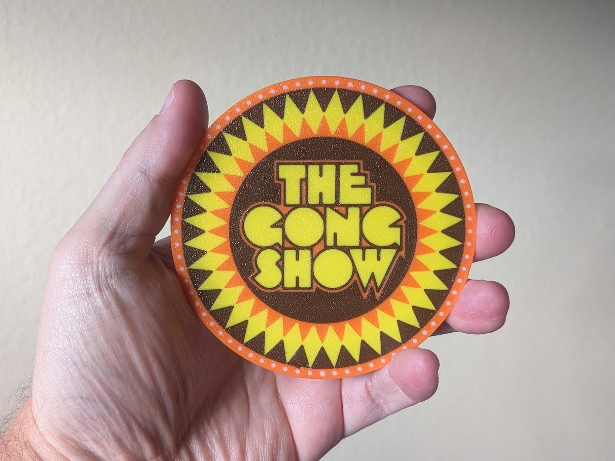 The Gong Show Coaster