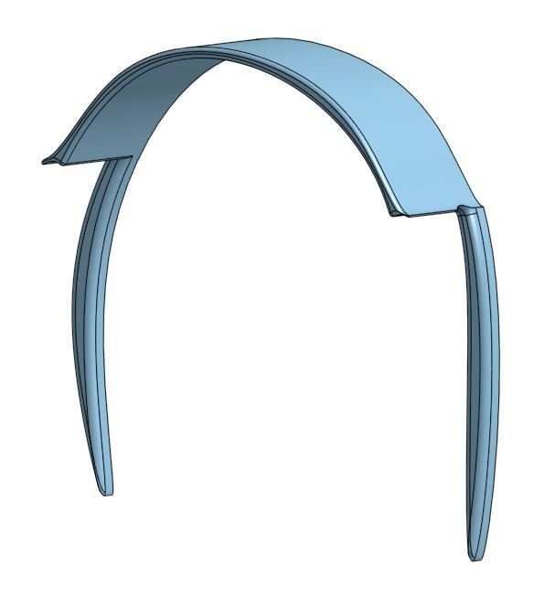 Hairband visor hat