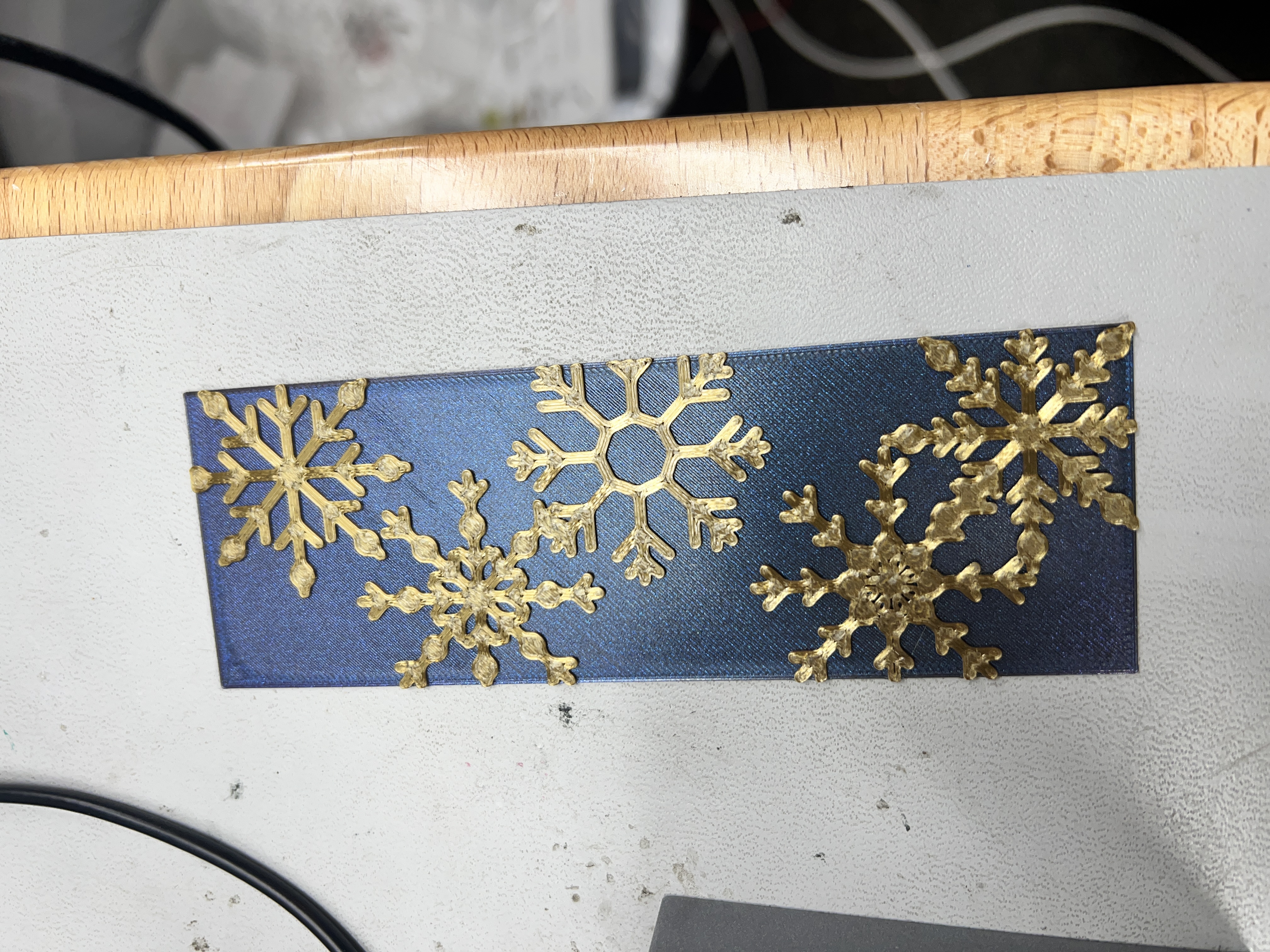 Snowflake Bookmark — miniatura 3