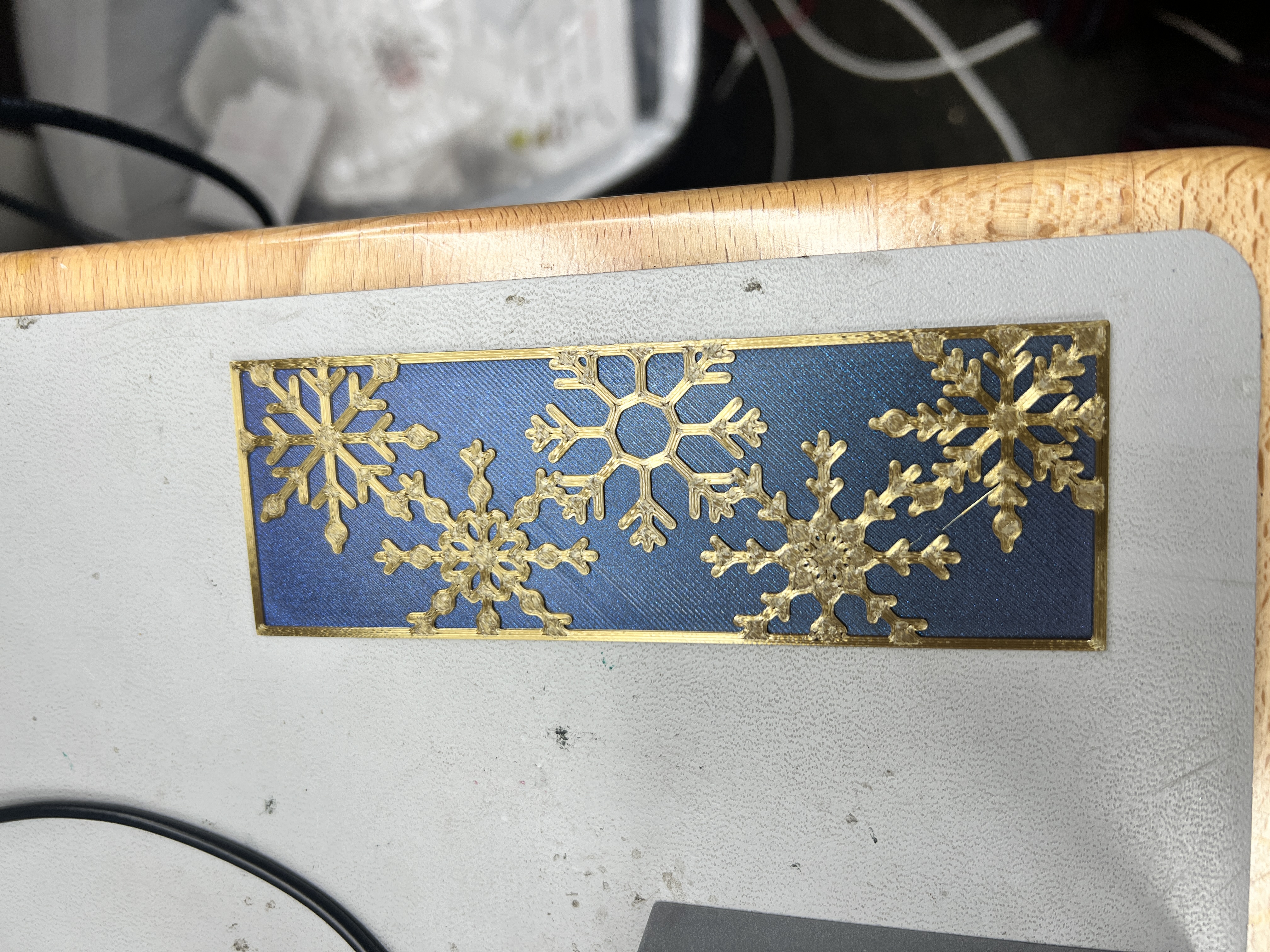 Snowflake Bookmark — miniatura 2