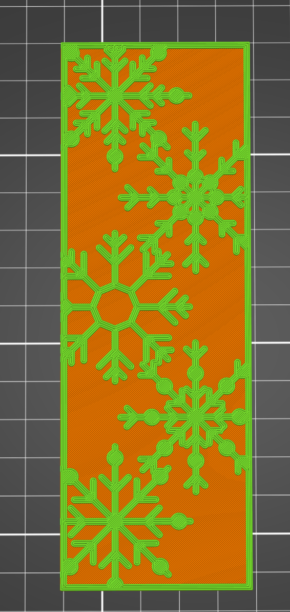 Snowflake Bookmark