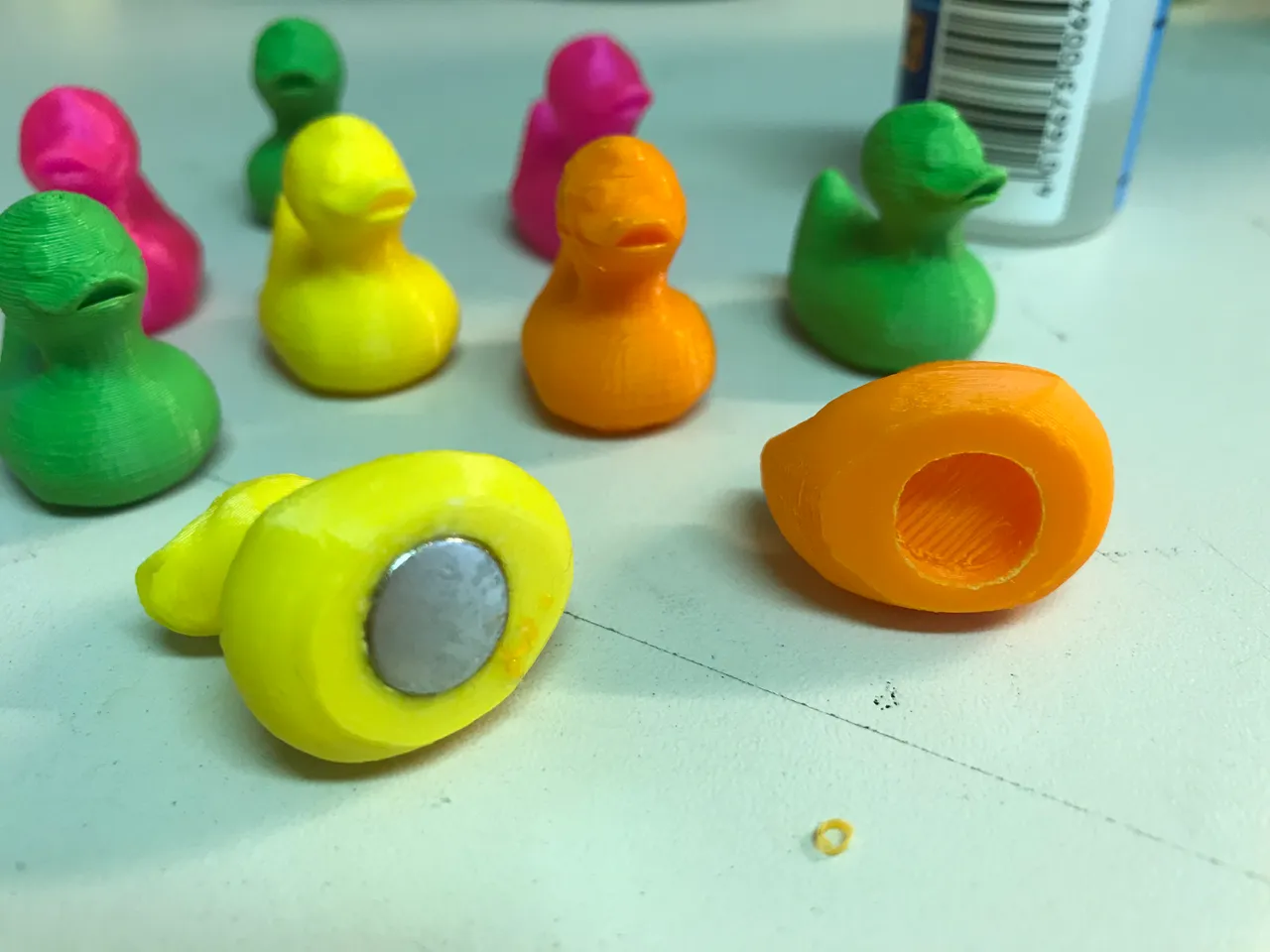Rubber Duck Fridge Magnets by WHerzog