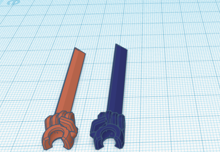 dummy 13 sword hand