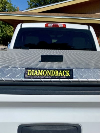 Diamondback Bed Cover Sign