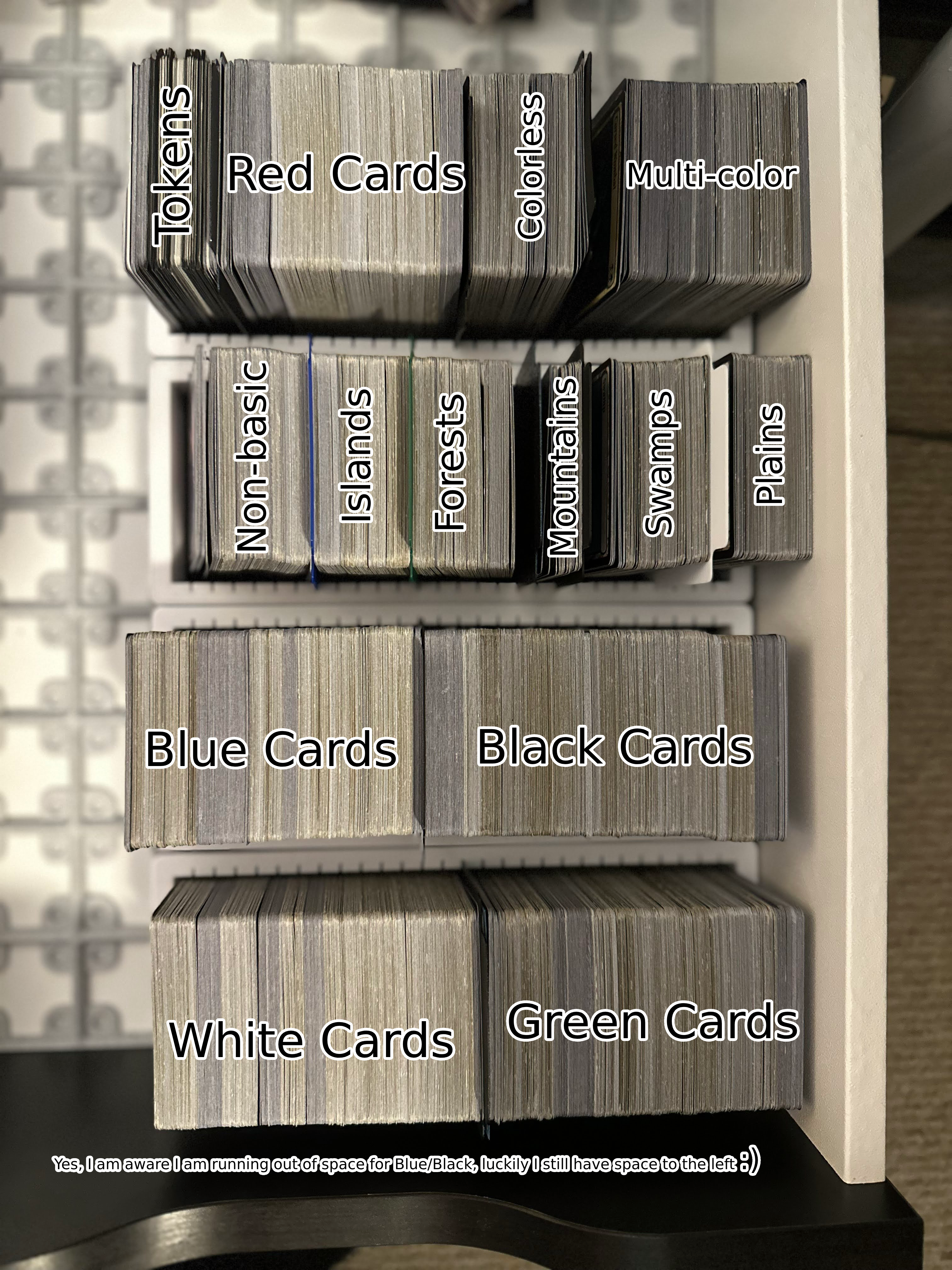 Gridfinity TCG Organizer 0.25 mm Partition Tolerance