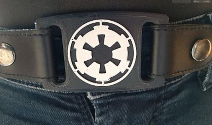 Imperial belt buckle