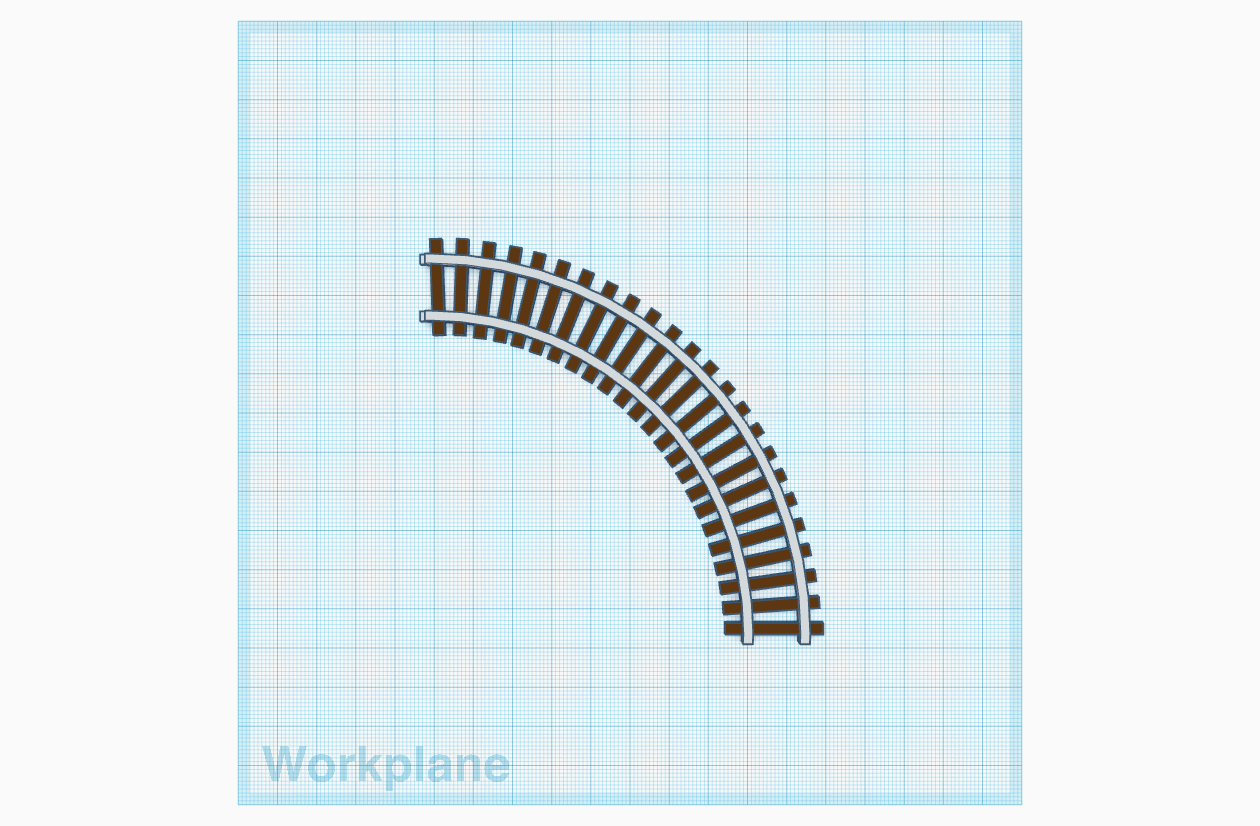 Curve Train Track