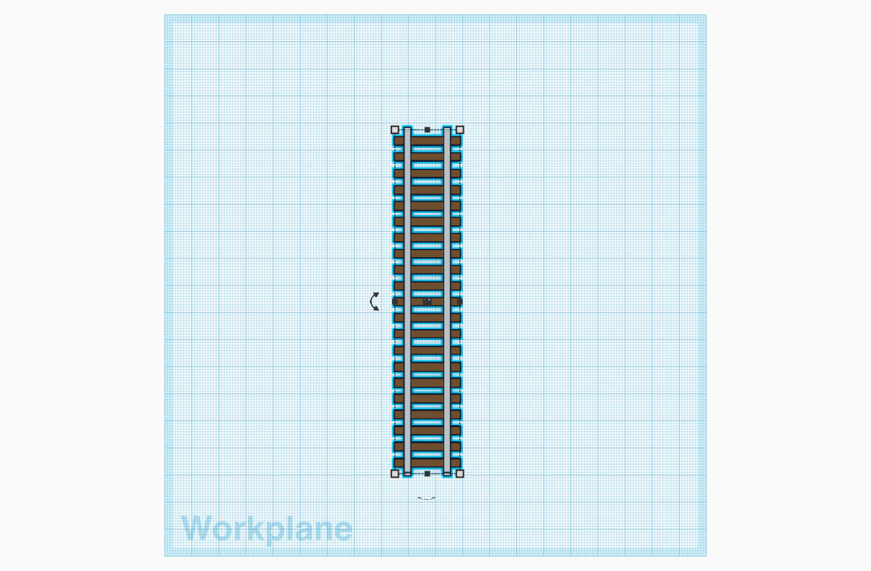 Straight Train Track — miniatura 2