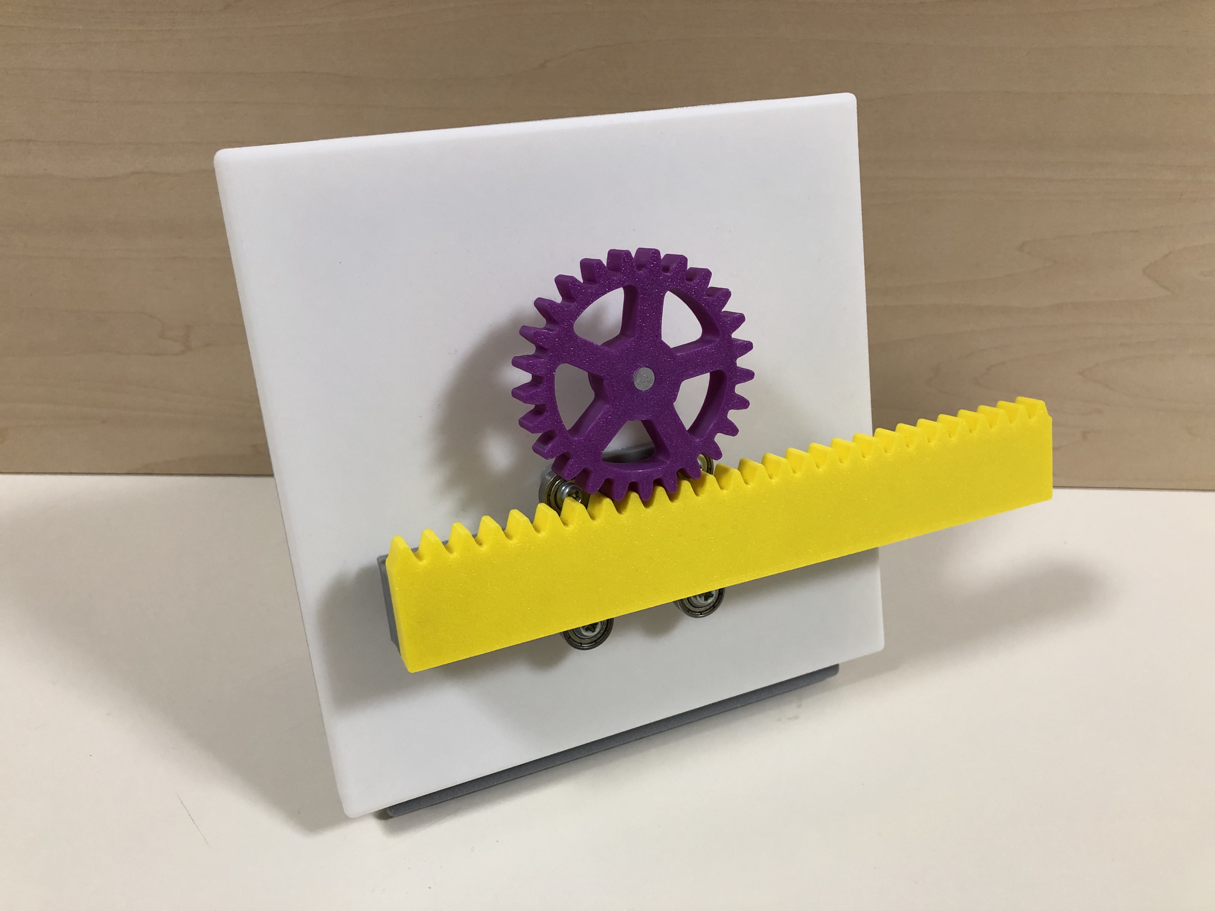 Rack and Pinion Display
