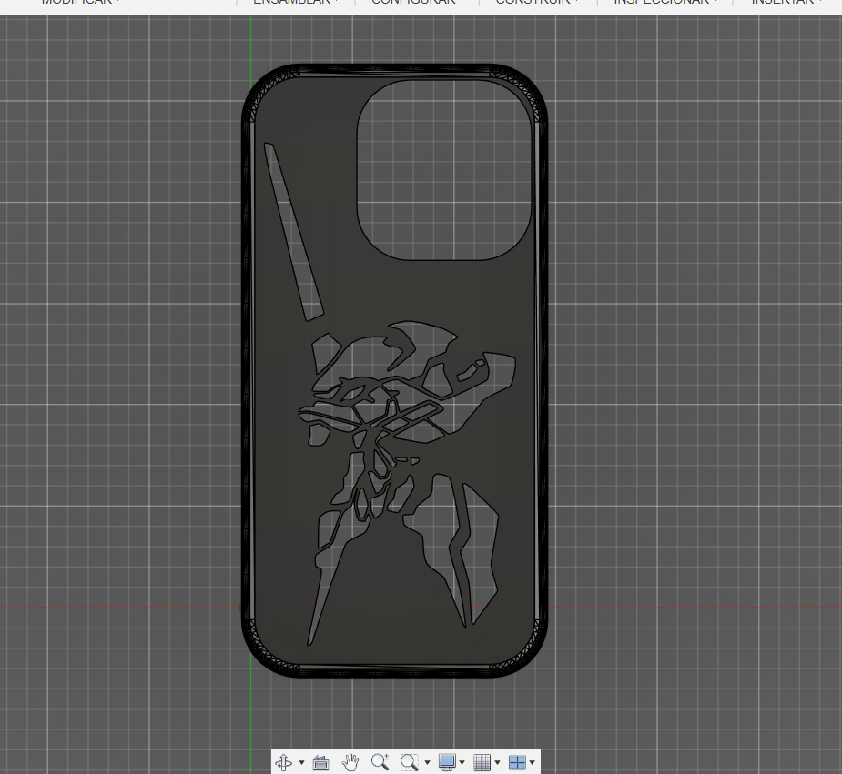 Case EVA Iphone 15 pro