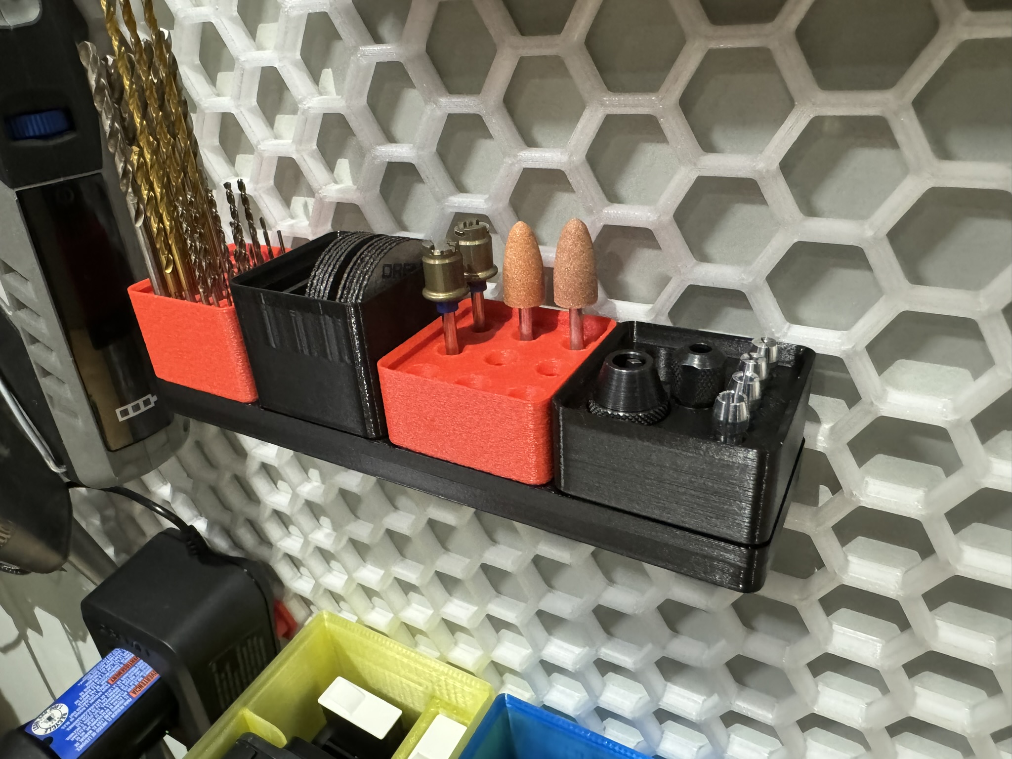 Gridfinity Bins For Dremel Bits