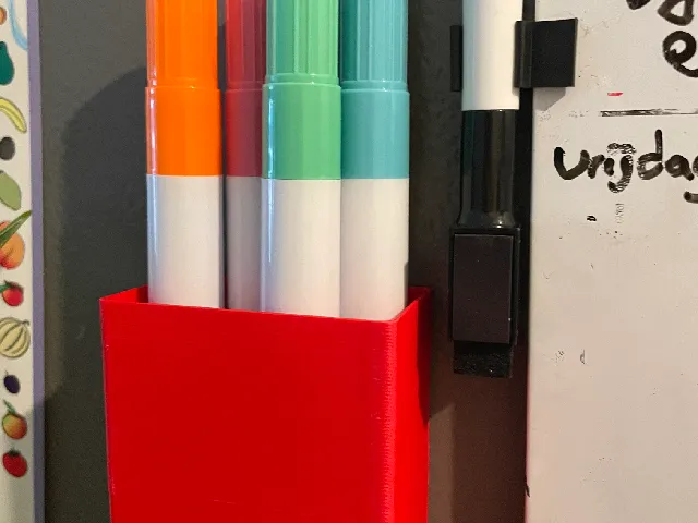 fridge pen holder magnetic