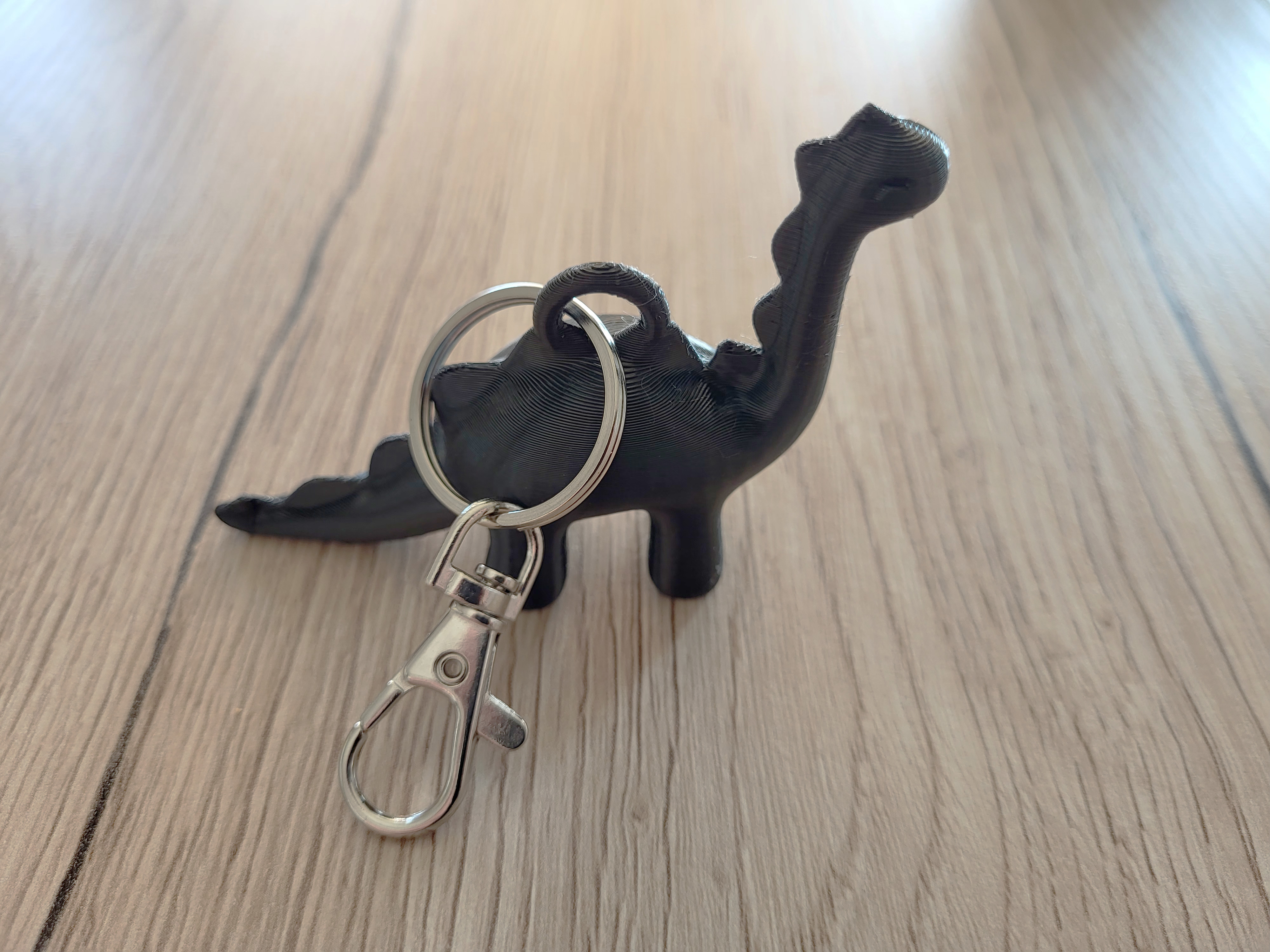 Cute Stylized Dinosaur keychain