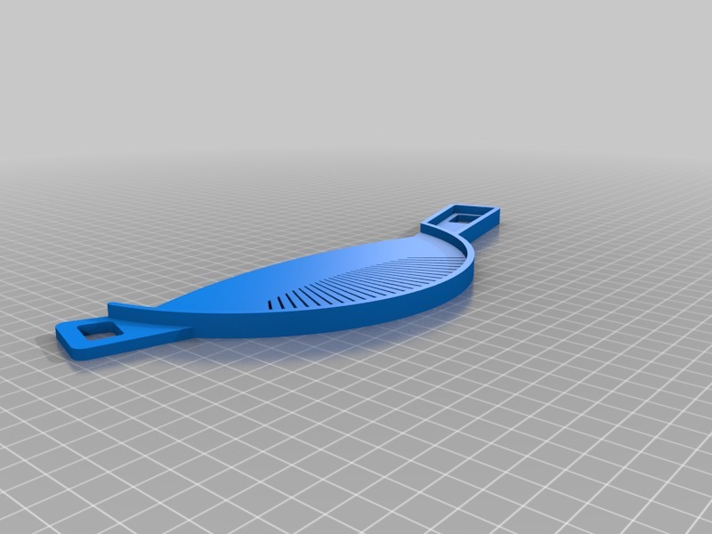 Miniatura 5 do modelo 3D Handy Pasta Strainer