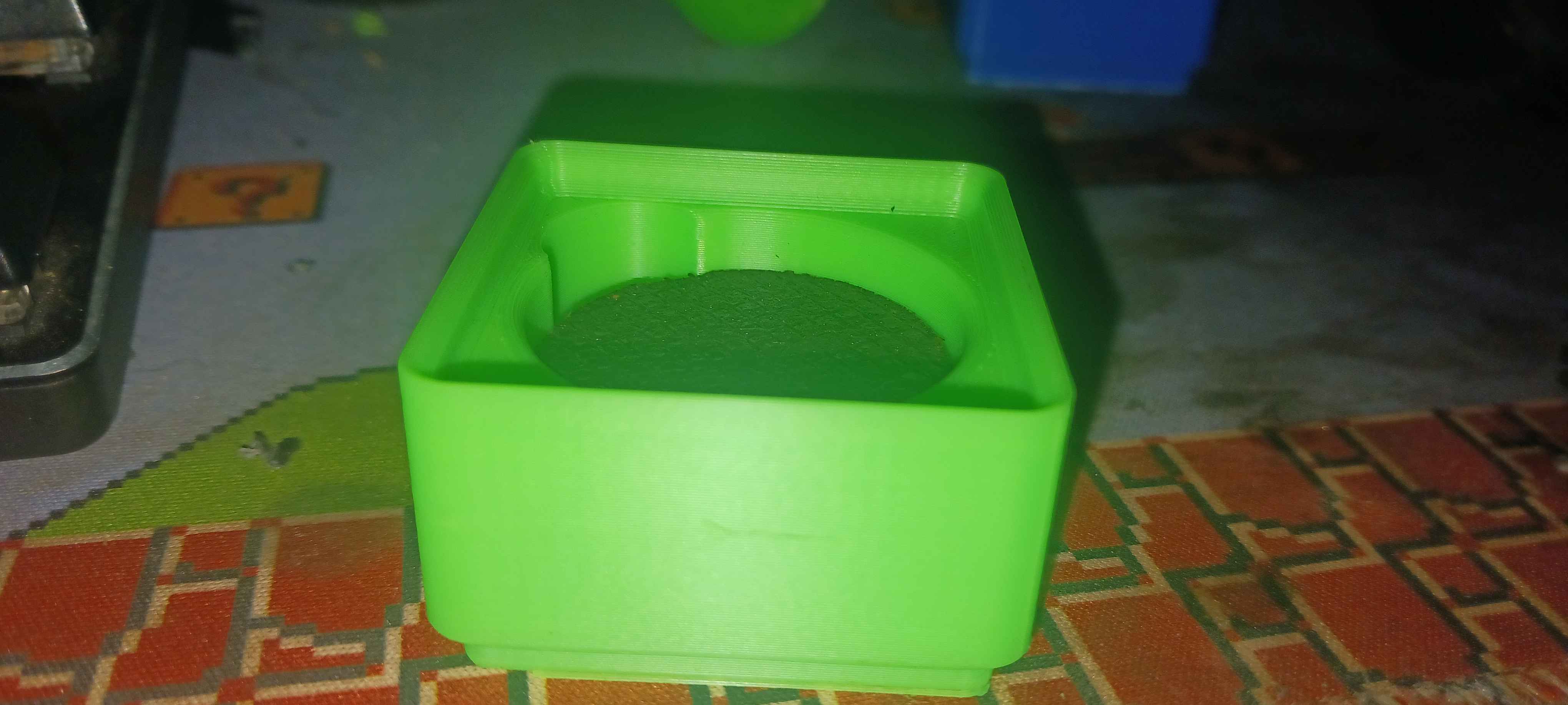 32mm cutting disc holder for gridfinity 3D model thumbnail