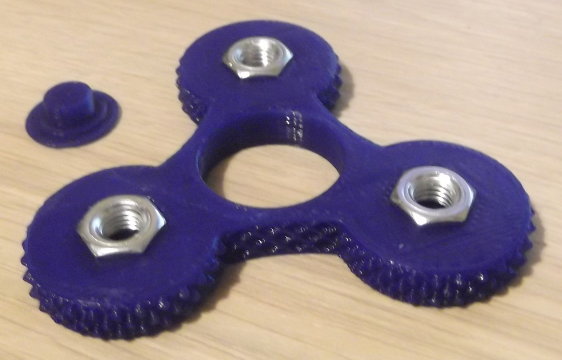 1/4" Nut Spinner by sej7278 | Download free STL model | Printables.com
